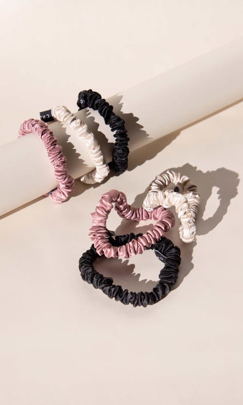 Drowsy Sleep Co . Skinny Scrunchie Set In Multi