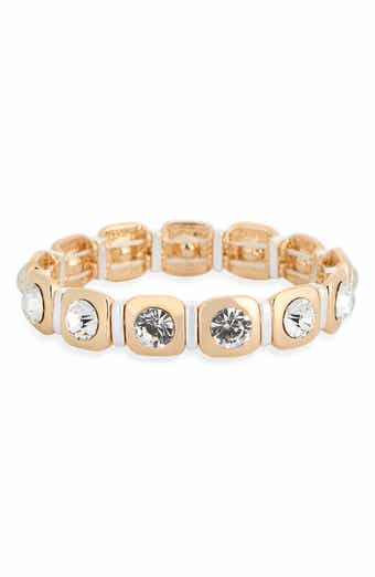 Crystal Accent Stretch Bracelet