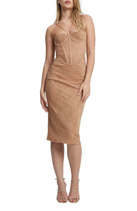 Fleur Lace Corset Dress