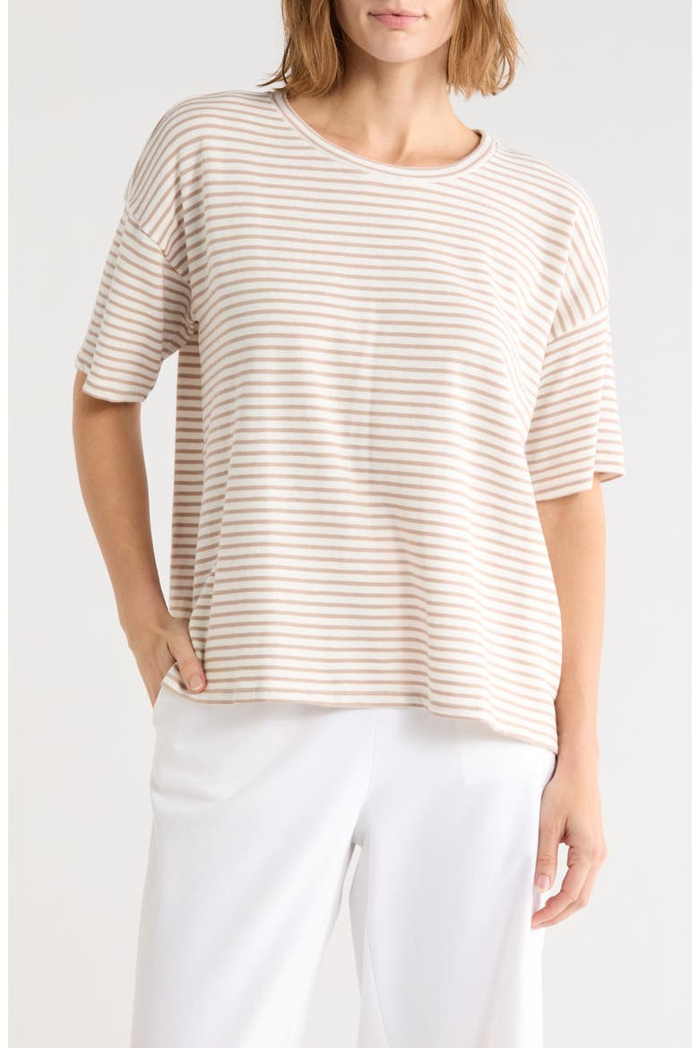 Organic Cotton T-Shirt, Main, color, WHEAT