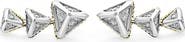 LAGOS Graduated Diamond Pyramid Ear Crawlers