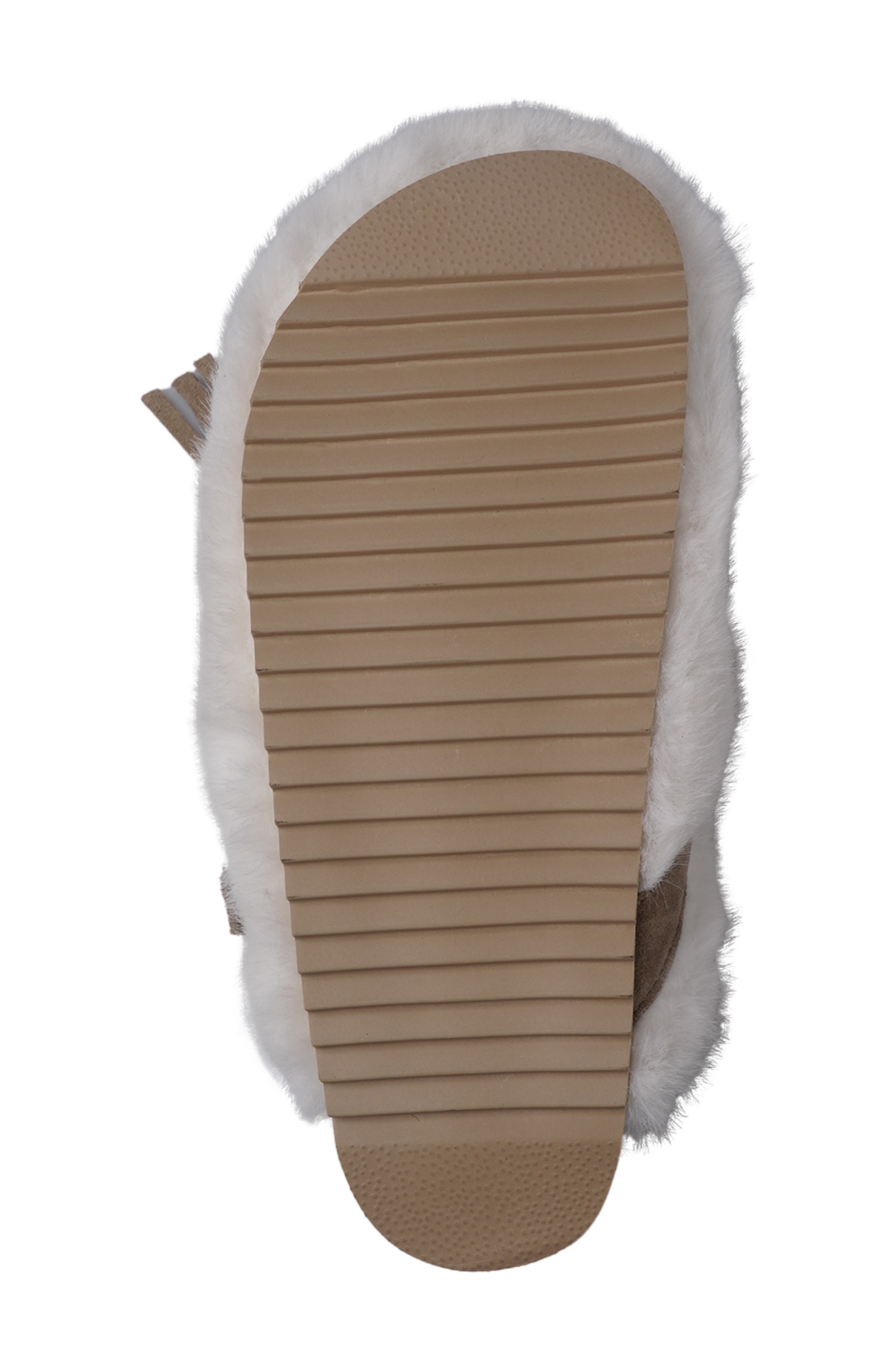Artisan Crafted By Zigi Preslyn Faux Fur Slipper, Alternate, color, White/ Faux