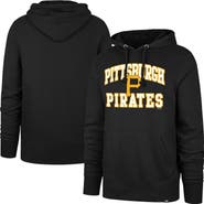 '47 Men's '47  Black Pittsburgh Pirates Velocity Headline Pullover Hoodie