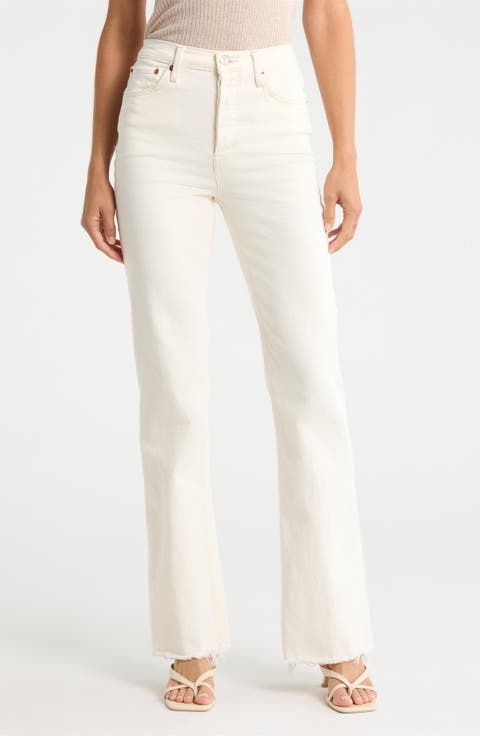 70s Bootcut Jeans (Crema)