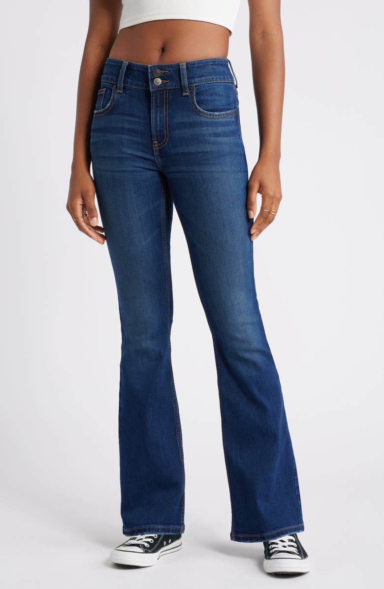 BP. Mid Rise Flare Jeans, Main, color, 