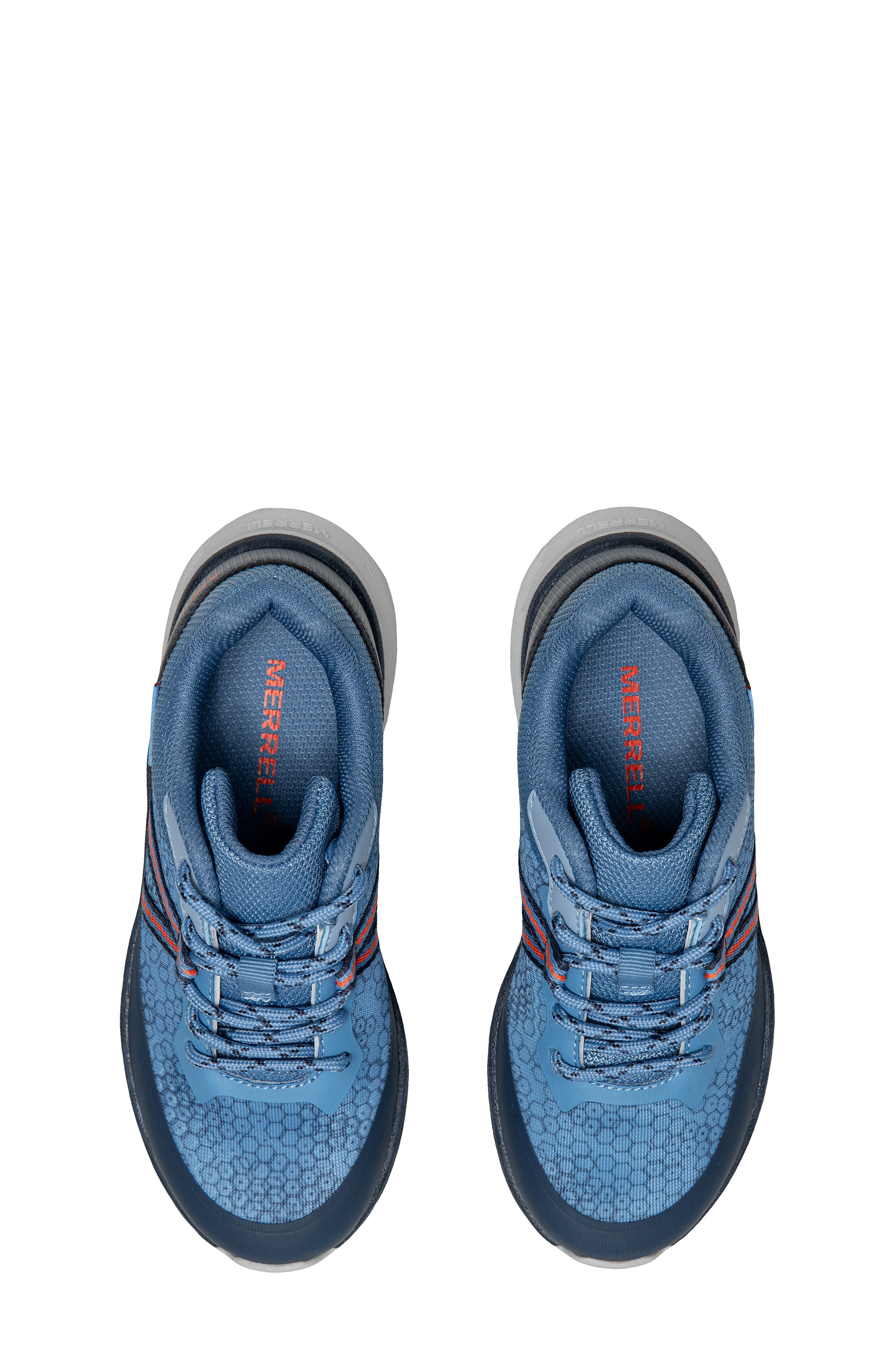 Merrell Kids' Supernova Sneaker, Alternate, color, Blue/ Orange