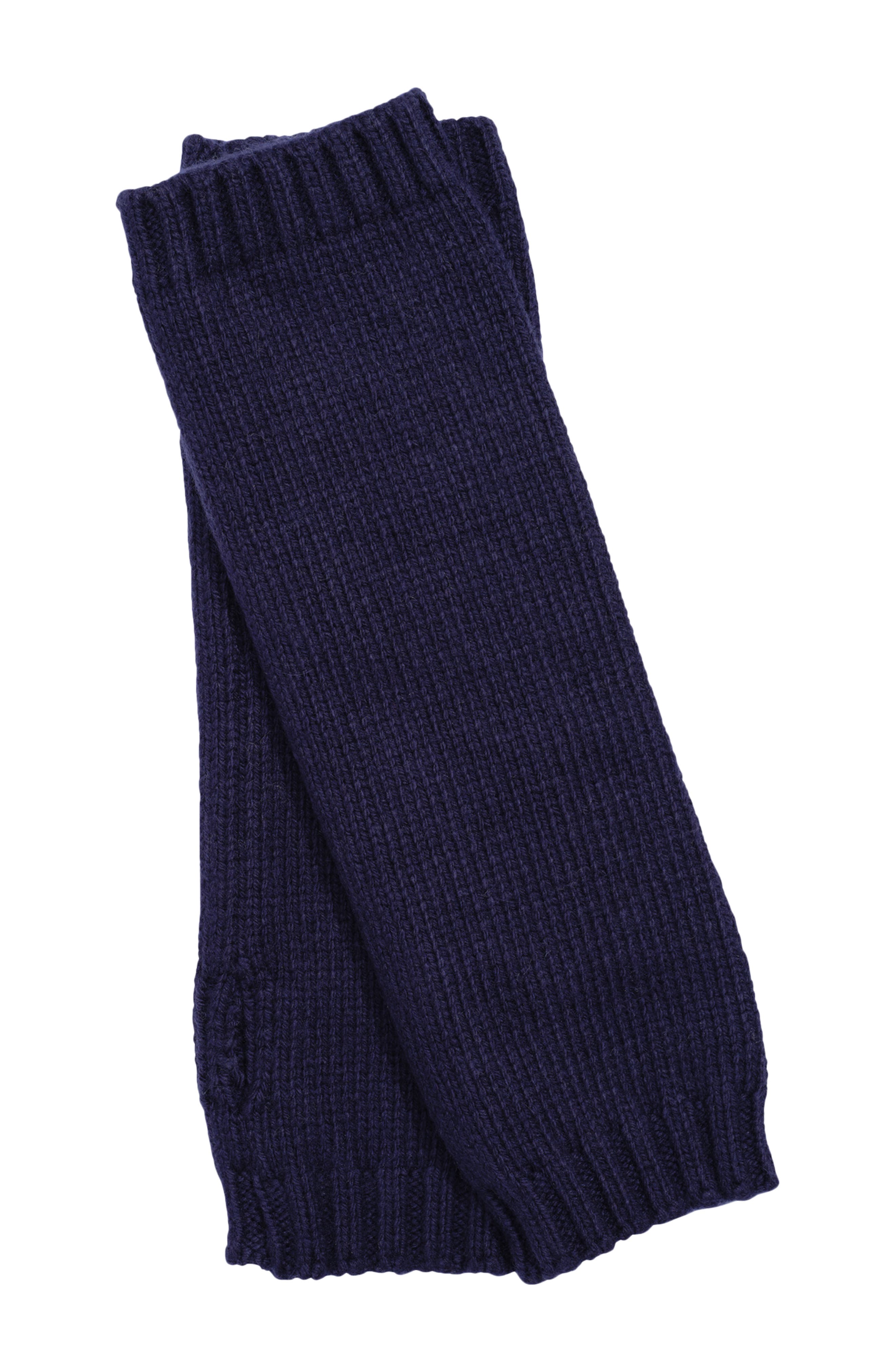 Echo Drapey Armwarmers in Navy 