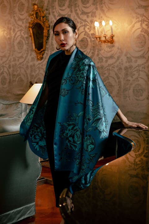 Isabella - Silk Scarf/Shawl for Women