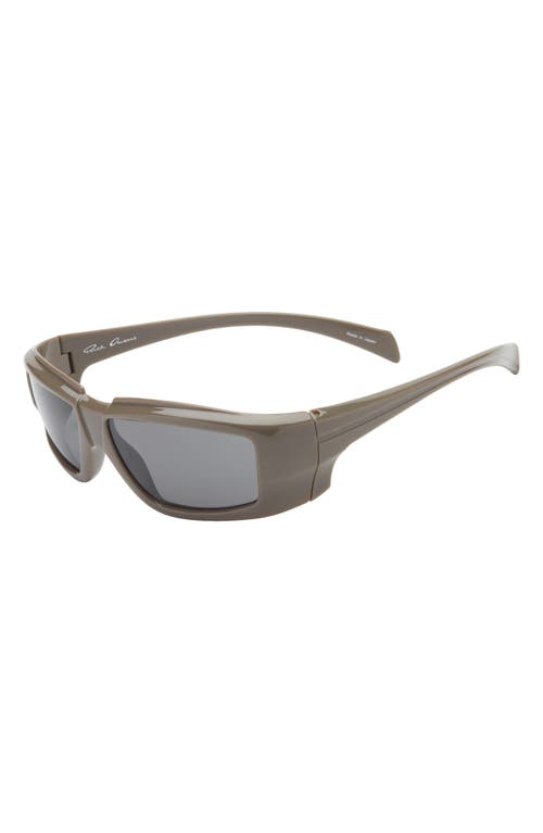 Rick Owens 'rick Memory Flex Rectangular Sunglasses In Multi