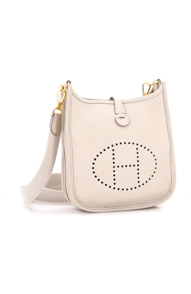 Pre-Owned Hermes Evelyne Bag Gen III Clemence TPM, Alternate, color, Beton