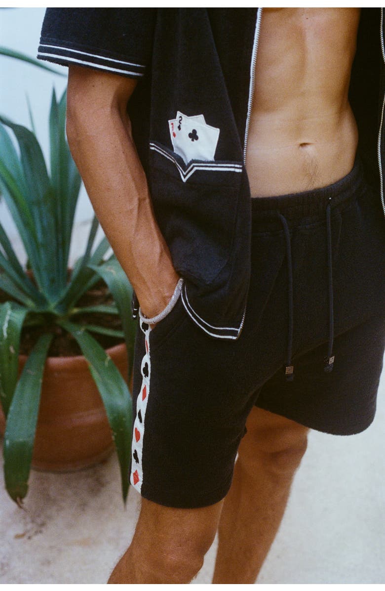 Tombolo 'Vicey Dicey' Cabana Shorts, Alternate, color, Green