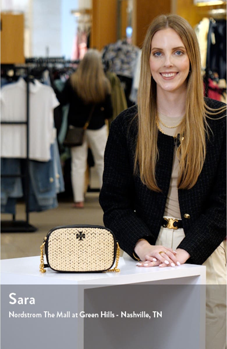 McGraw Raffia Camera Bag, sales video thumbnail