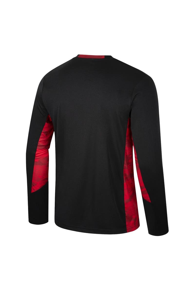 COLOSSEUM Men's Colosseum  Black Ohio State Buckeyes Big & Tall On Honor Long Sleeve T-Shirt, Alternate, color, 