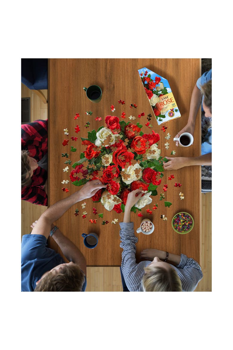 ROSE 350 Piece Jigsaw Puzzle, Alternate, color, Multicolored