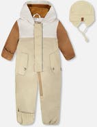 Deux par Deux Mid-Season One-Piece Outerwear with Hat