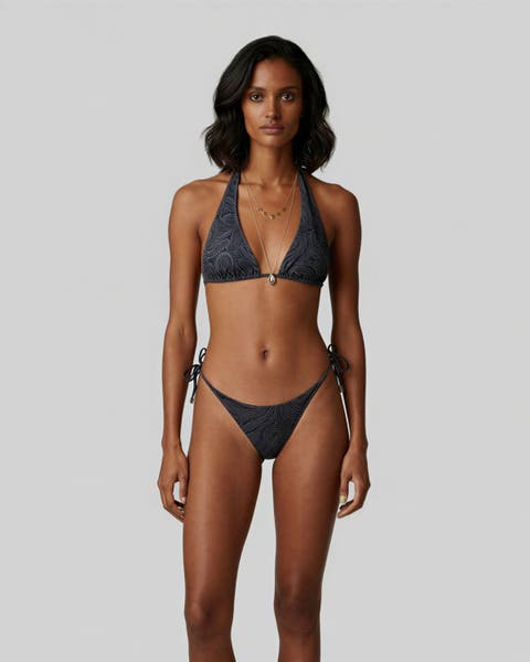 Crochet Paisley Womens Bikini Top