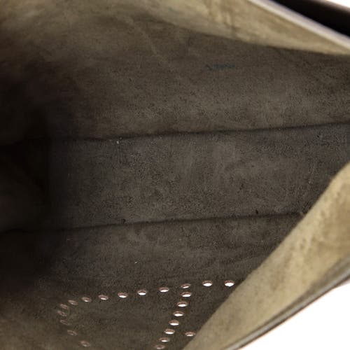 Pre-owned Hermes Hermes Evelyne Bag Gen Iii Epsom Pm In Gray