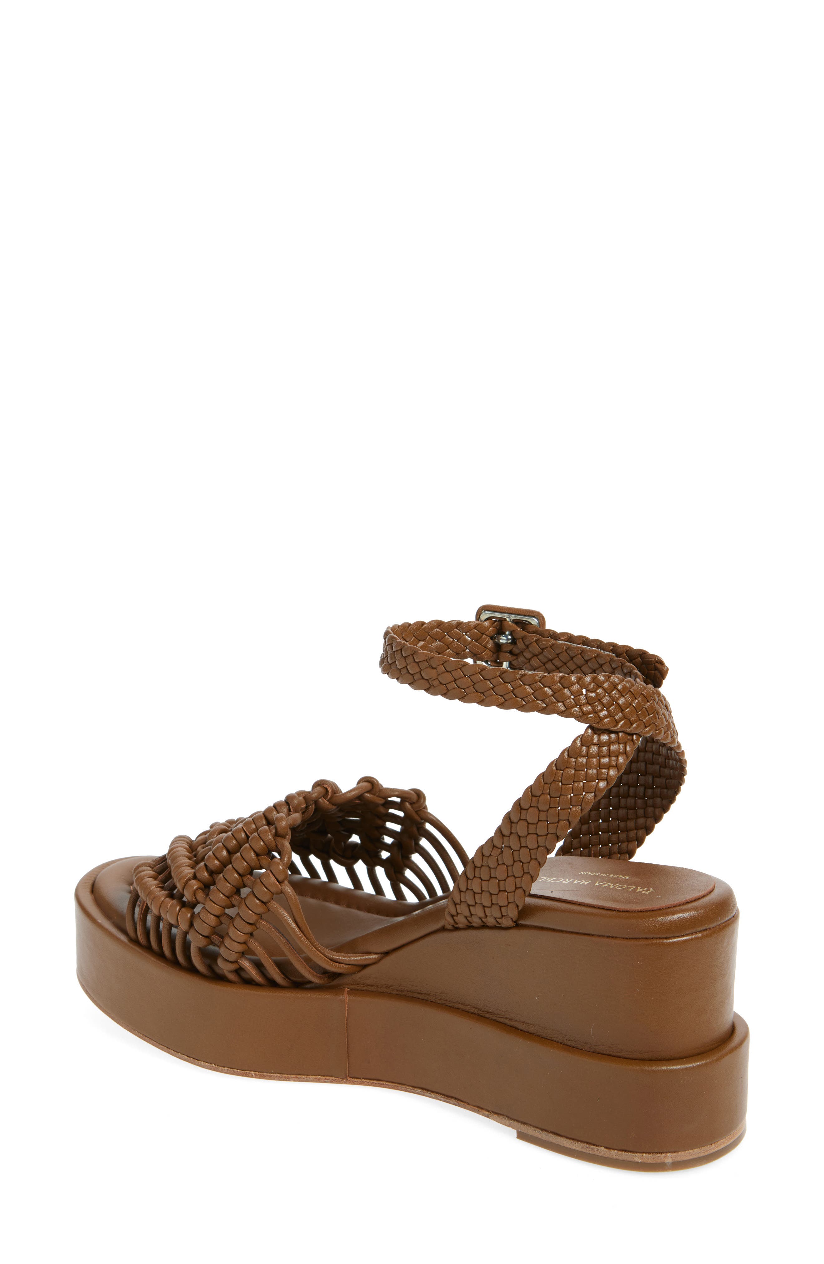 Paloma Barcelo Vallet Platfom Wedge Ankle Strap Sandal, Alternate, color, 