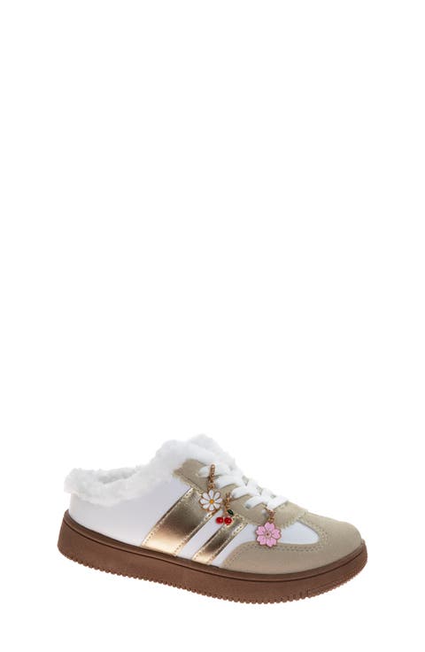 Kids' Faux Fur Slip On Sneaker