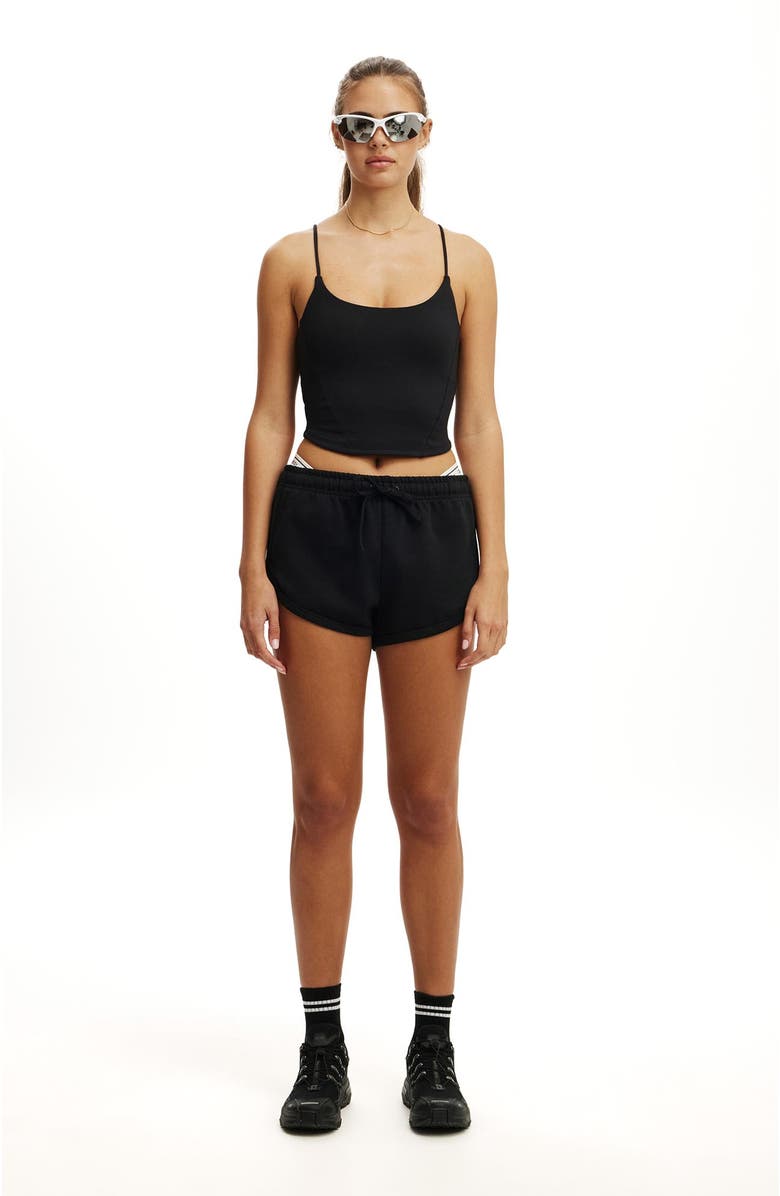 Body Women's Active Summer Fleece Volley Short, Alternate, color, Black
