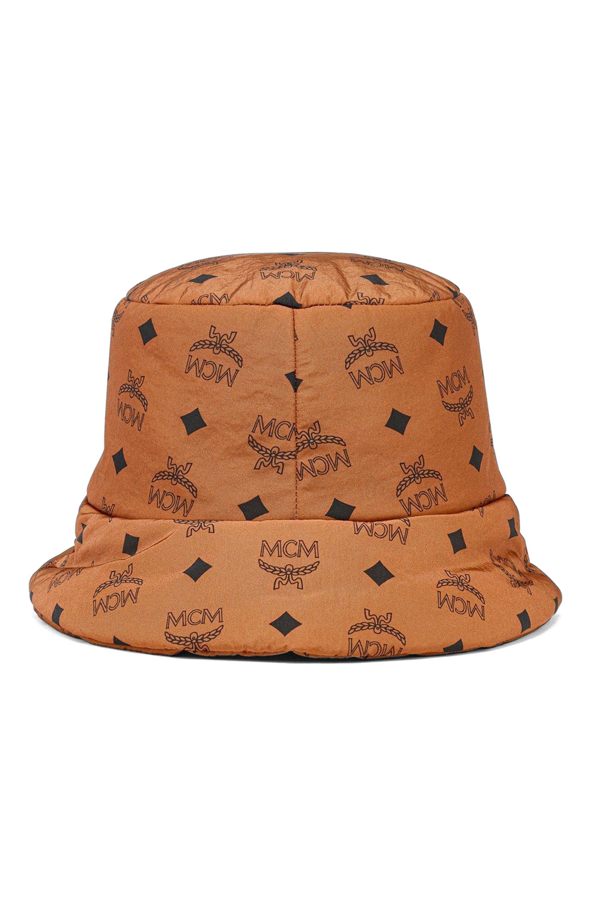 MCMのハット Padded Bucket Hat in Monogram Print ECONYL® (Men) | Nordstrom