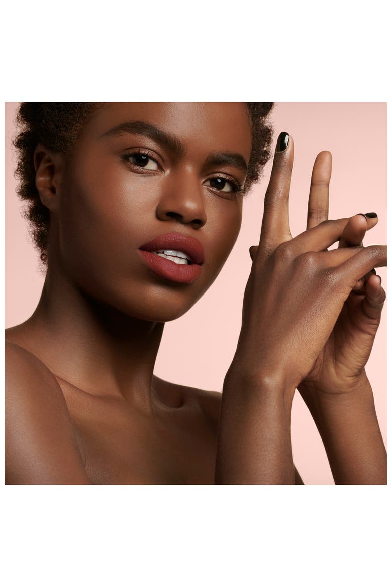 The Slim Glow Matte Lipstick, Alternate, color, 211 TRANSGRESSIVE CACAO