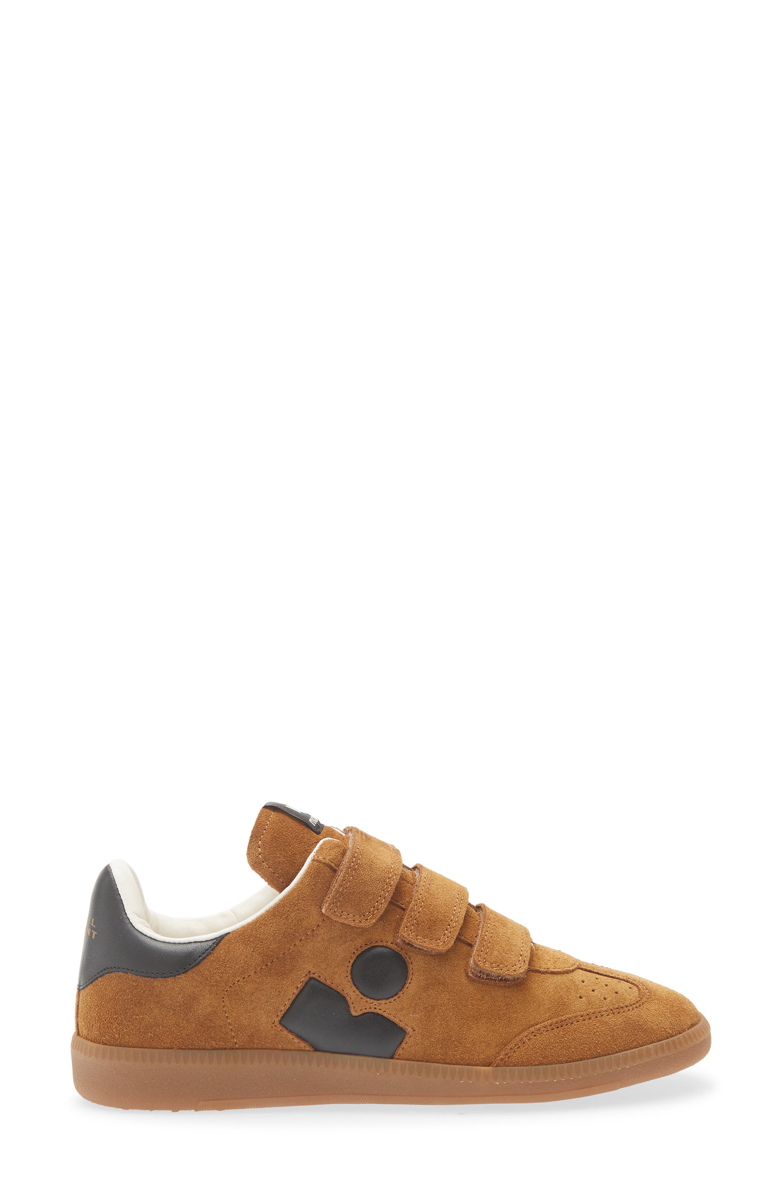 Isabel Marant Beth Low Top Sneaker, Alternate, color, Cobk Cognac / Black