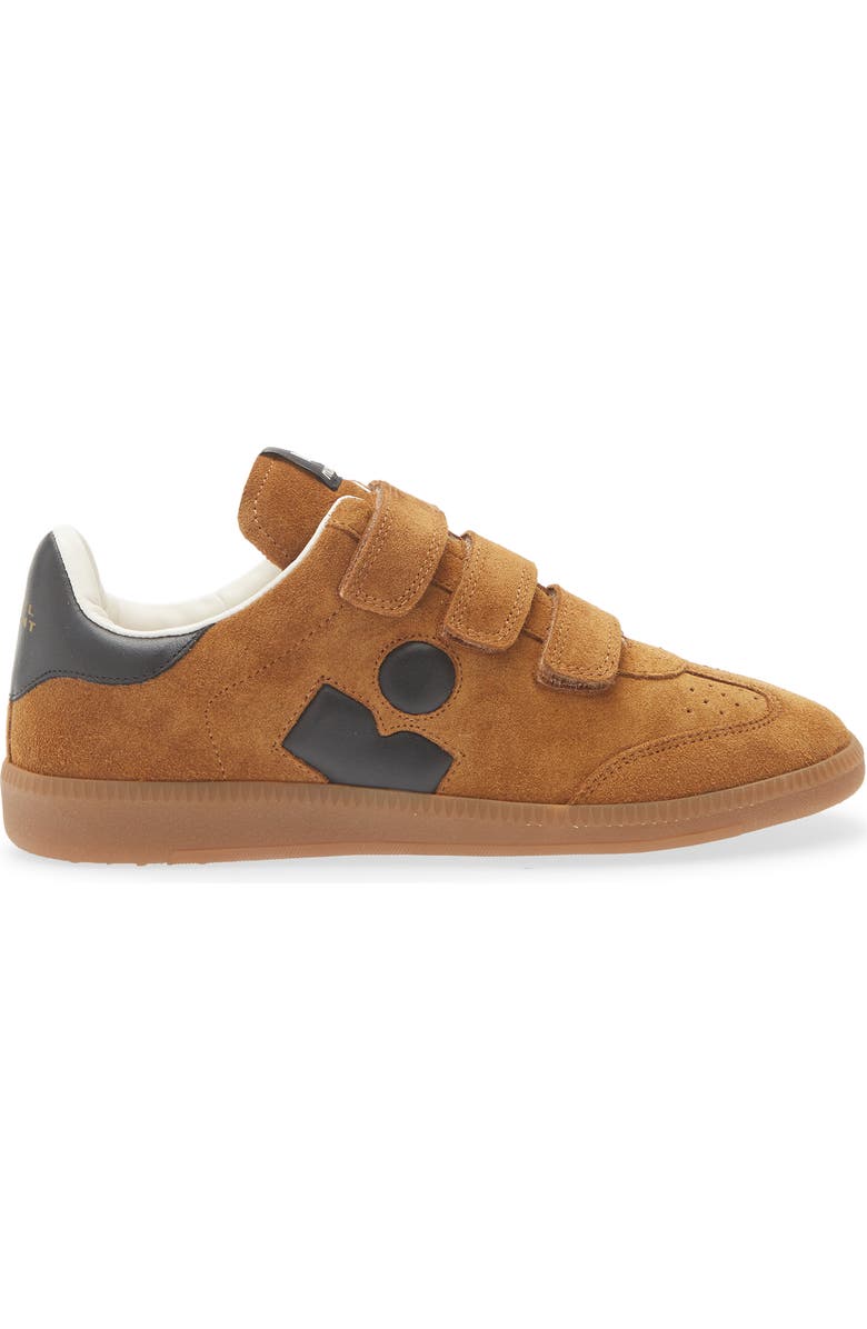 Isabel Marant Beth Low Top Sneaker, Alternate, color, Cobk Cognac / Black