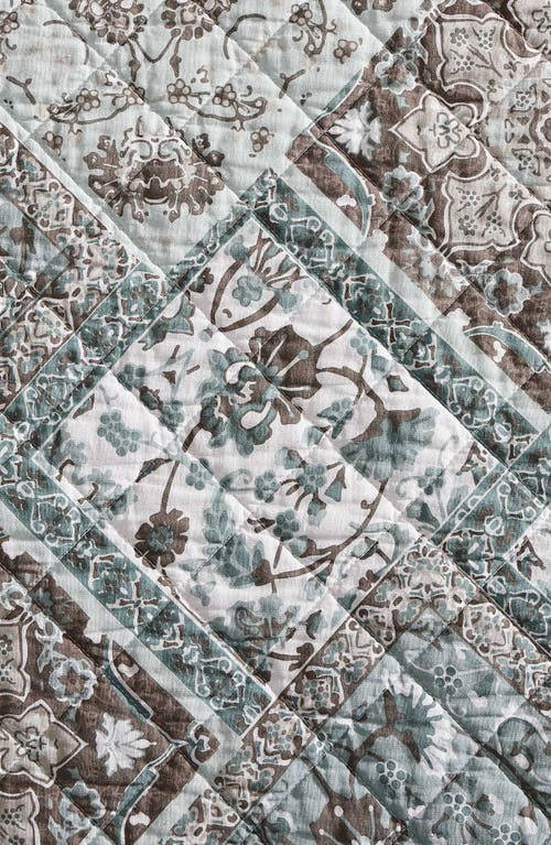 Stone Cottage Arell Reversible Quilt & Sham Set In Blue
