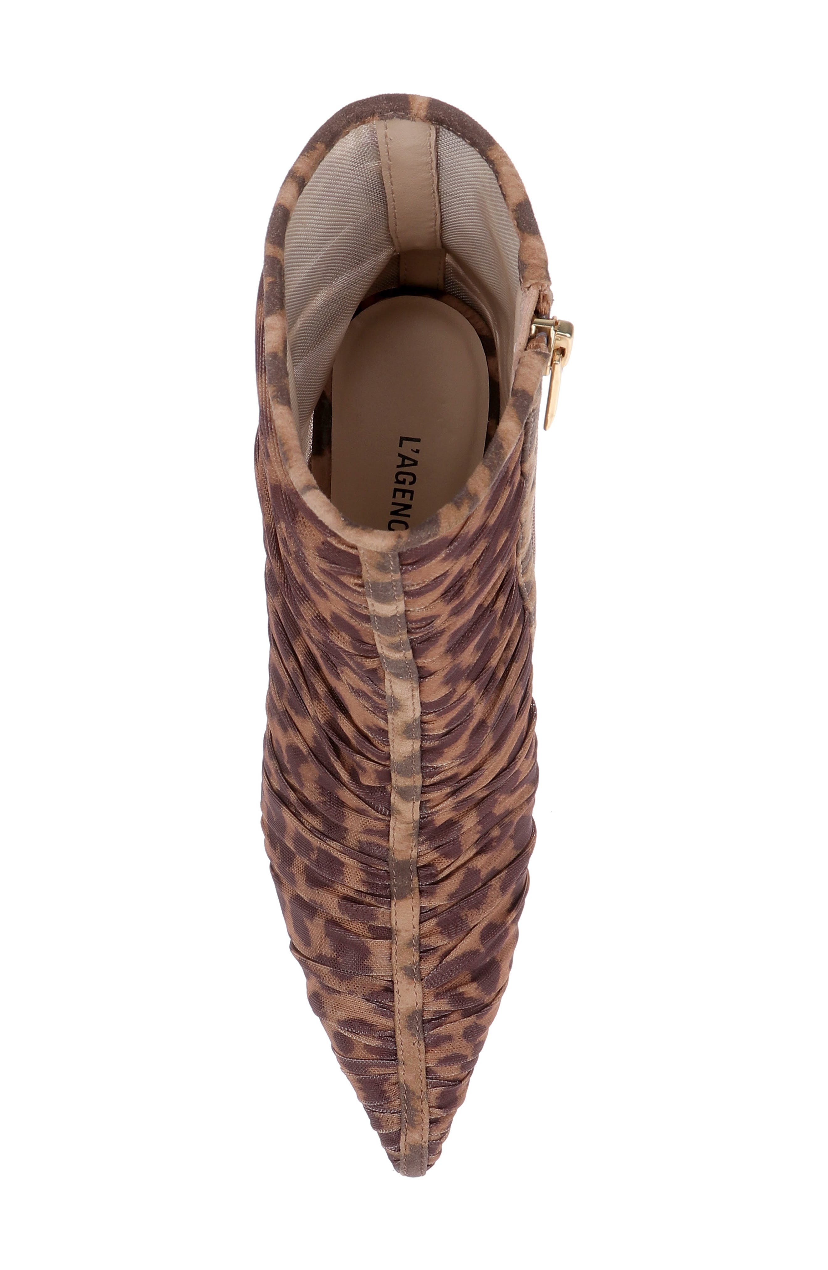 Fulton Bootie, Alternate, color, LEOPARD