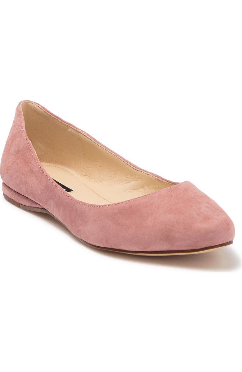 Nine West Speak Up Suede Flat, Main, color,