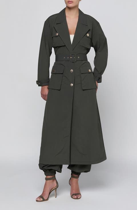 Axel Windbreaker Trench Coat