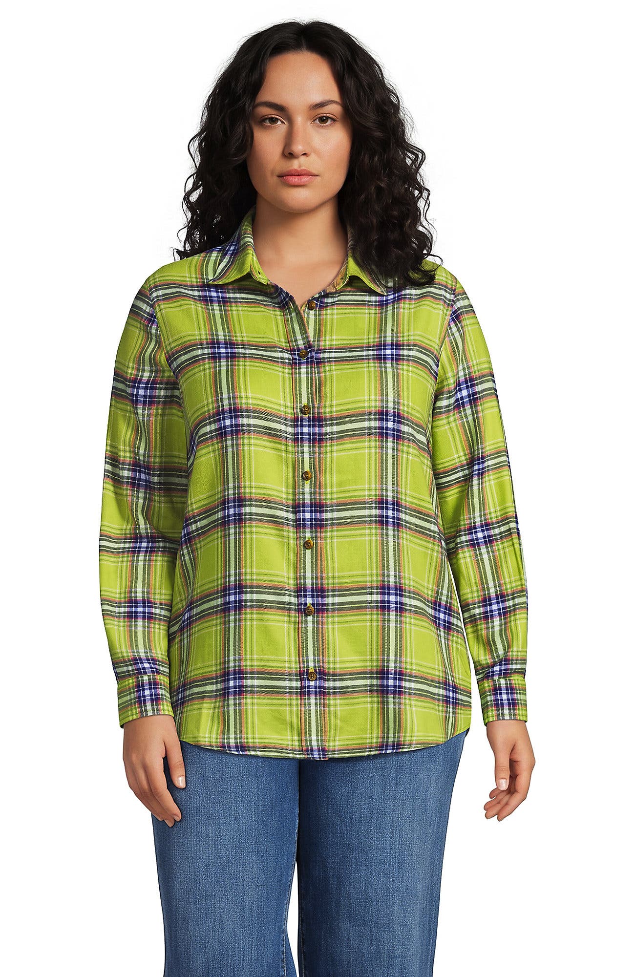 Chartreuse Multi Plaid