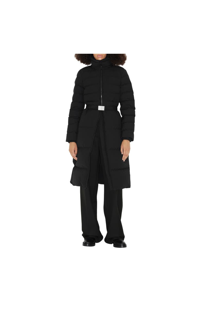 Burberry Belted Puffer Coat, Alternate, color, 