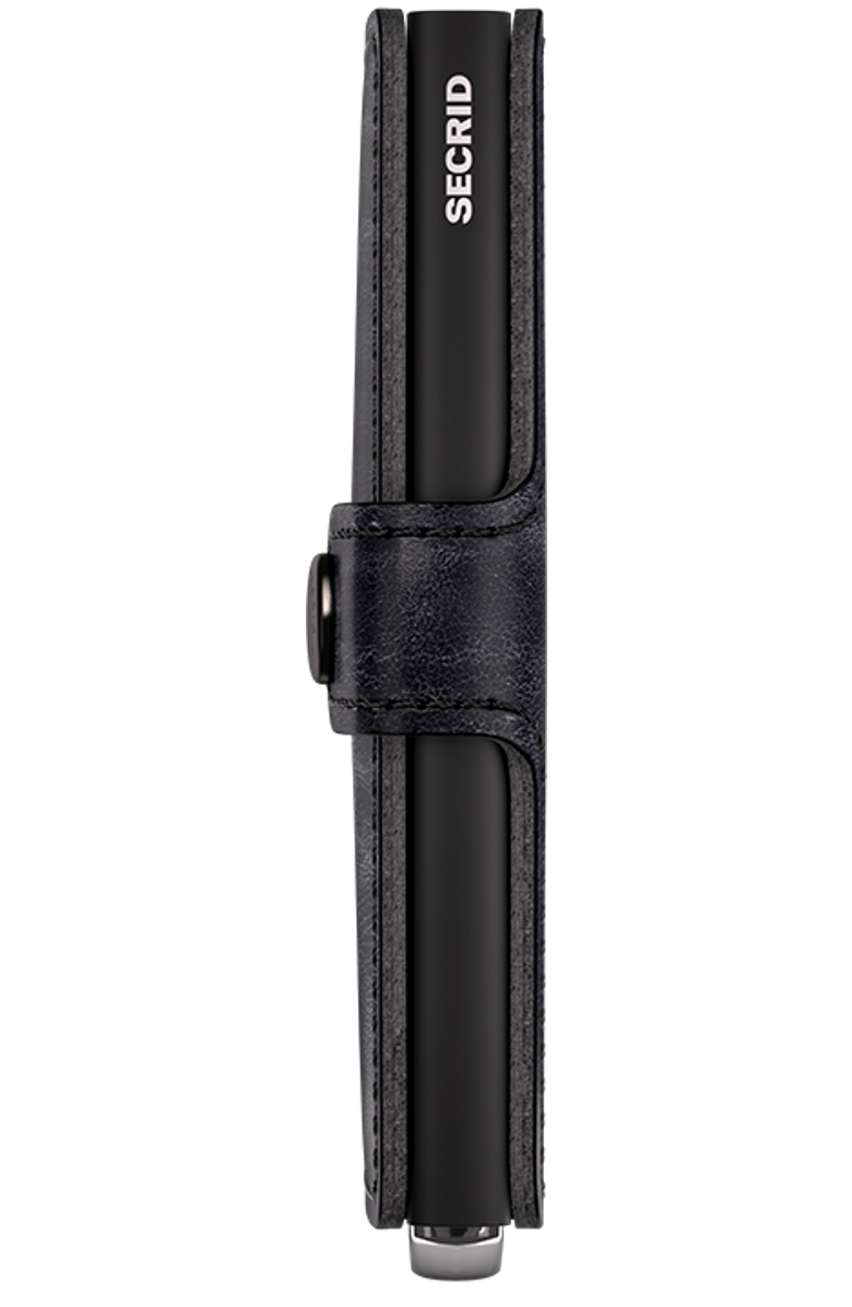 Secrid Premium Miniwallet+ Emboss Lines, Alternate, color, Black