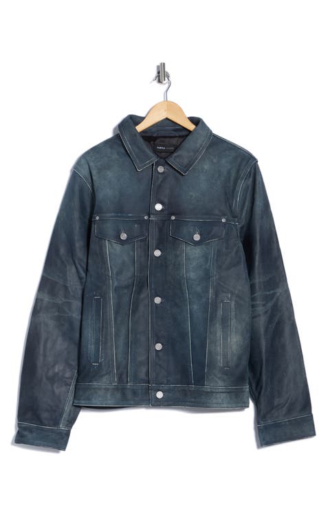 Leather Trucker Jacket