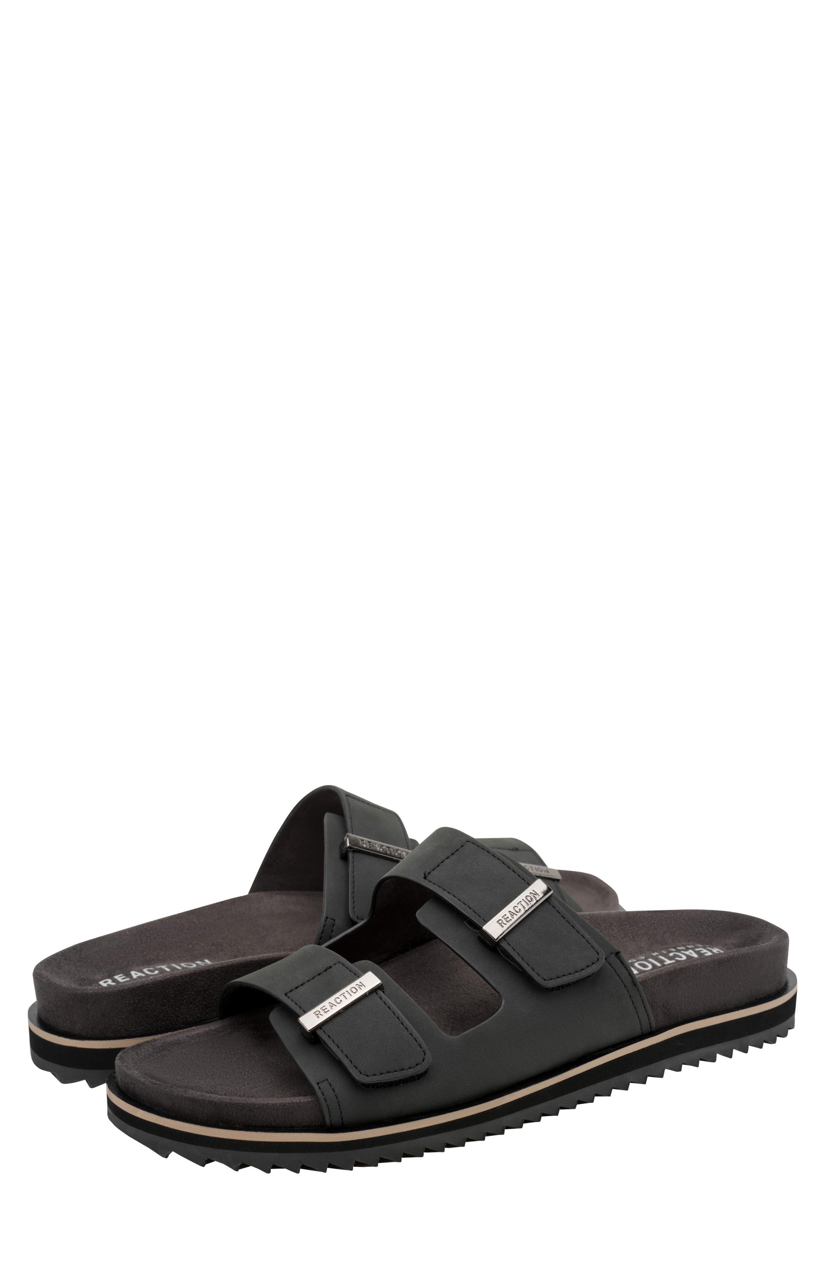 Kenneth Cole Reaction Cosmo Slide Sandal, Alternate, color, Dark Gray
