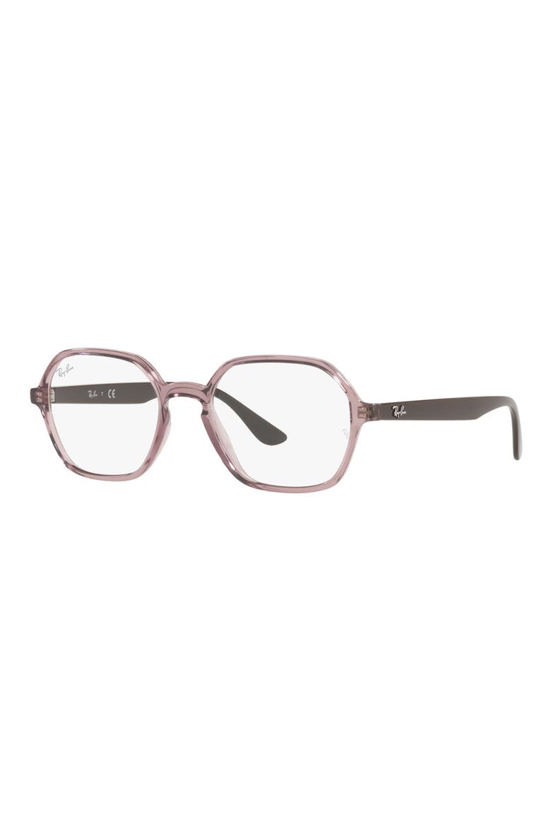 50mm Irregular Optical Glasses, Alternate, color, TRANSPARENT VIOLET