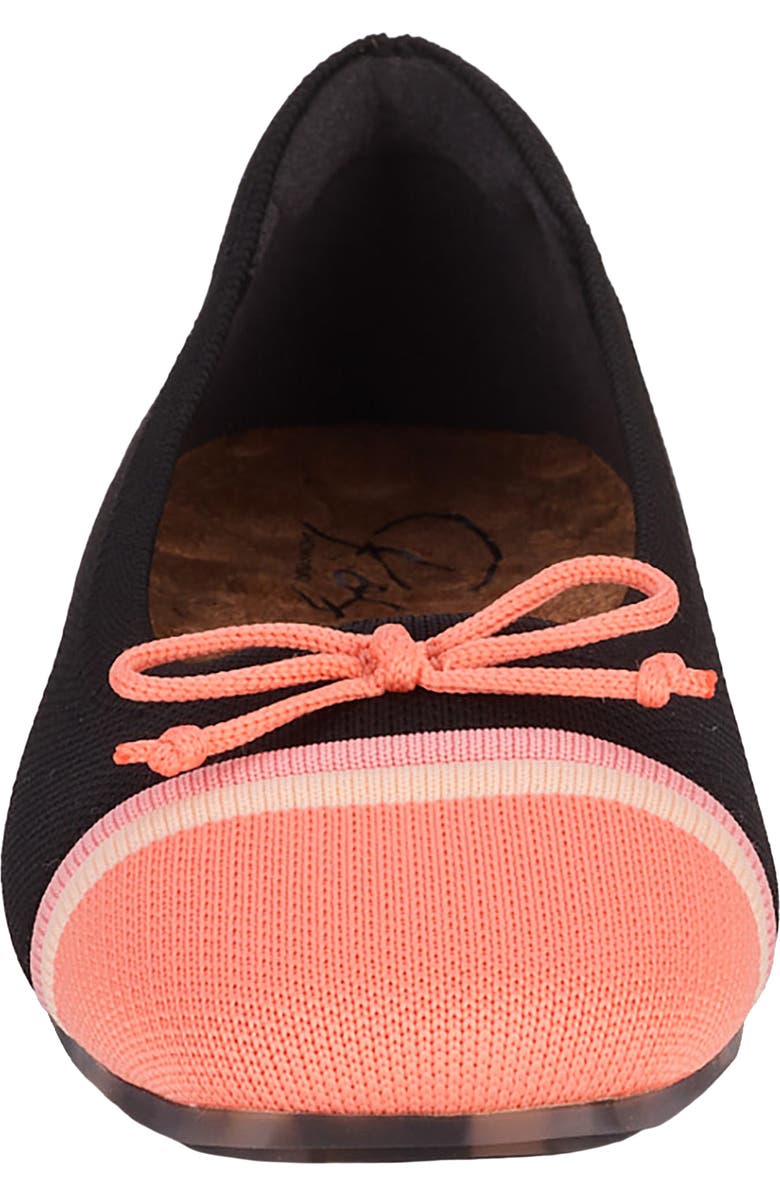Ros Hommerson Noelle Cap Toe Ballet Flat, Alternate, color,