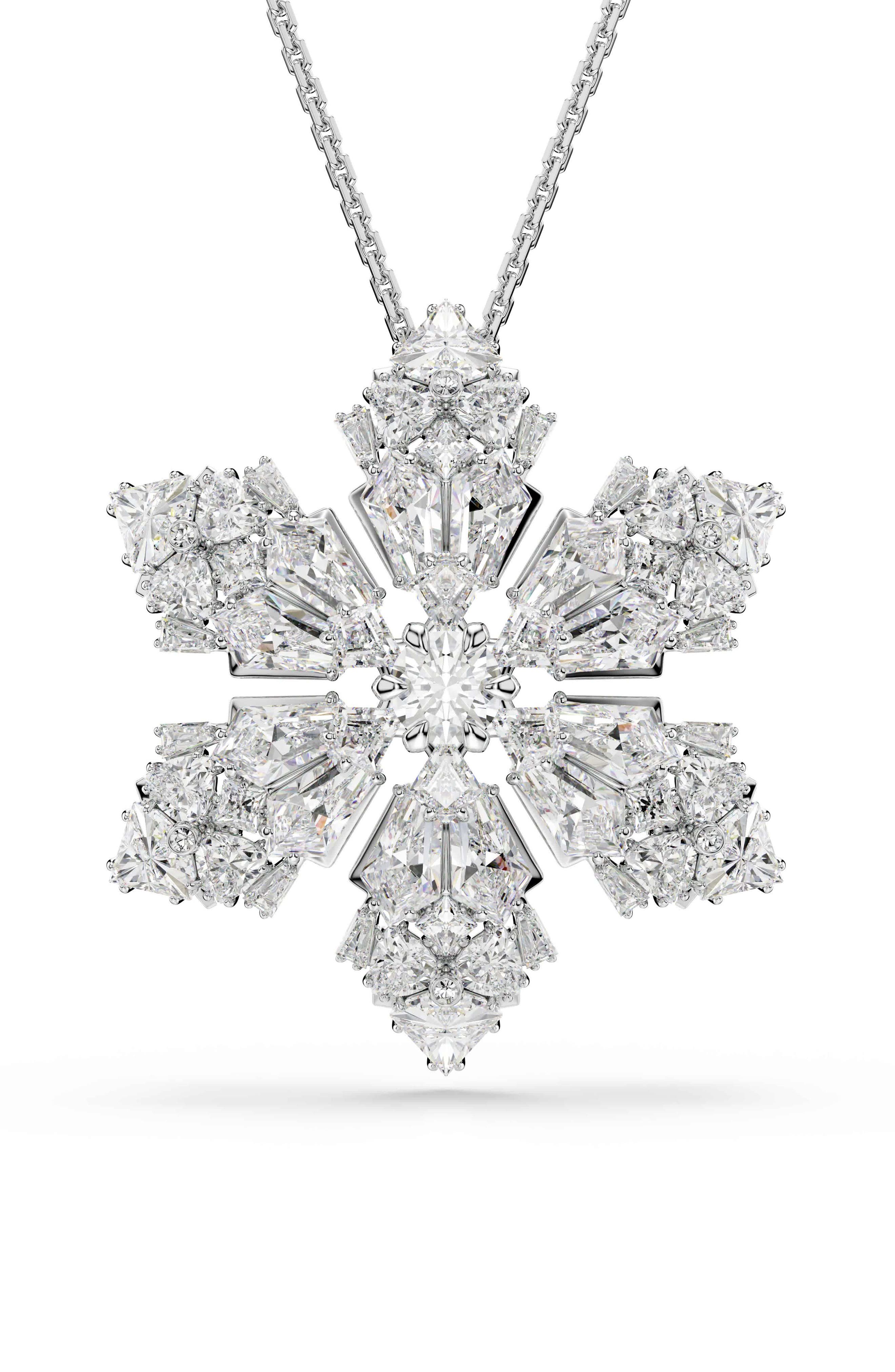 selected WHITE RHODIUM PLATED