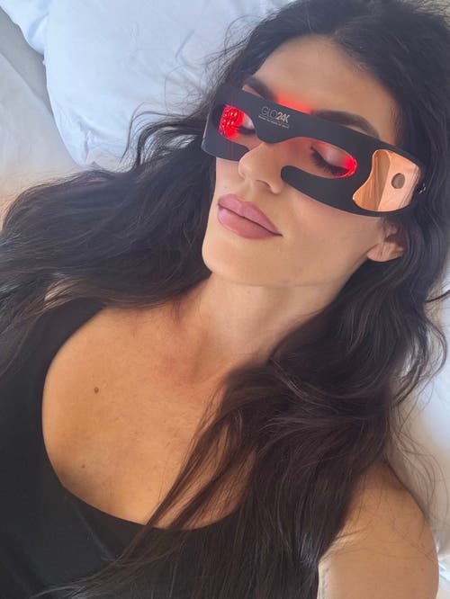 Glo24k Unleash The Power Of Gold Bionic 7 Color Led Eye Care Mask