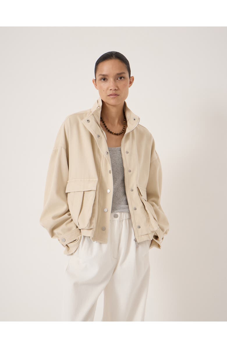 Hush Melinda Supersoft Utility Jacket, Main, color, Sand