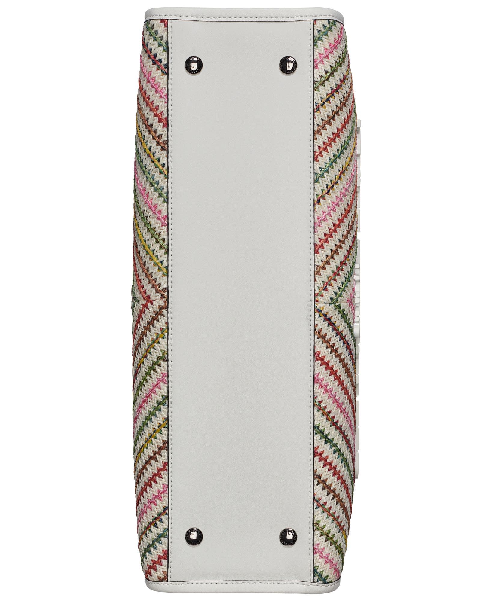 Savoie Chevron Raffia Tote, Alternate, color, Multi Combo