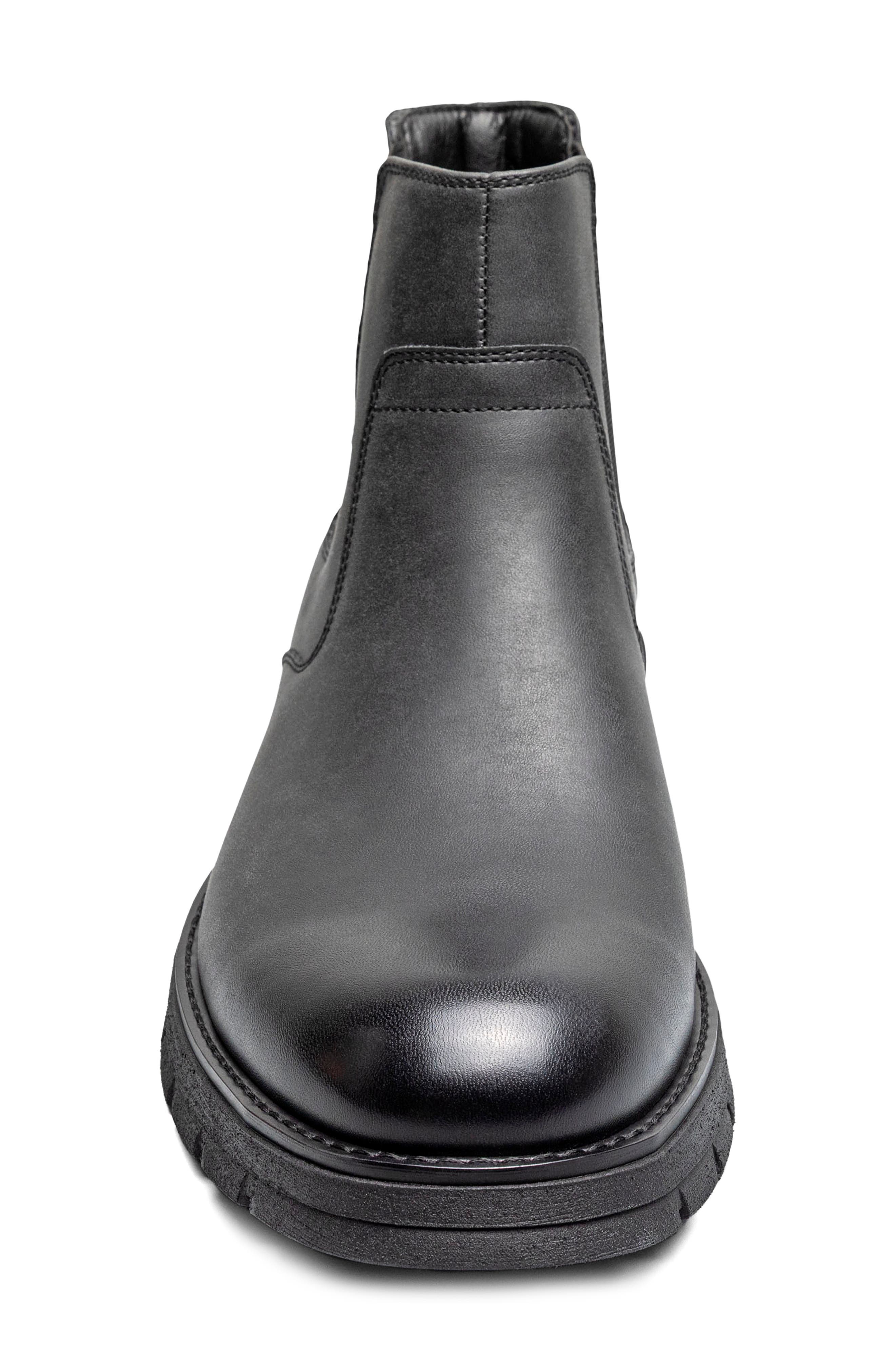 Brady Plain Toe Chelsea Boot, Alternate, color, BLACK