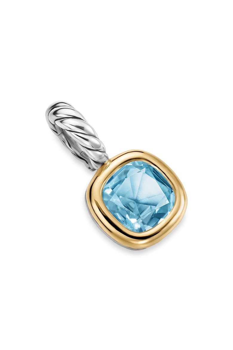 Mini Cushion Cut Enhancer, Main, color, SKY BLUE TOPAZ