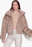 BLUE REVIVAL Dancing In The Moonlight Fringe Jacket