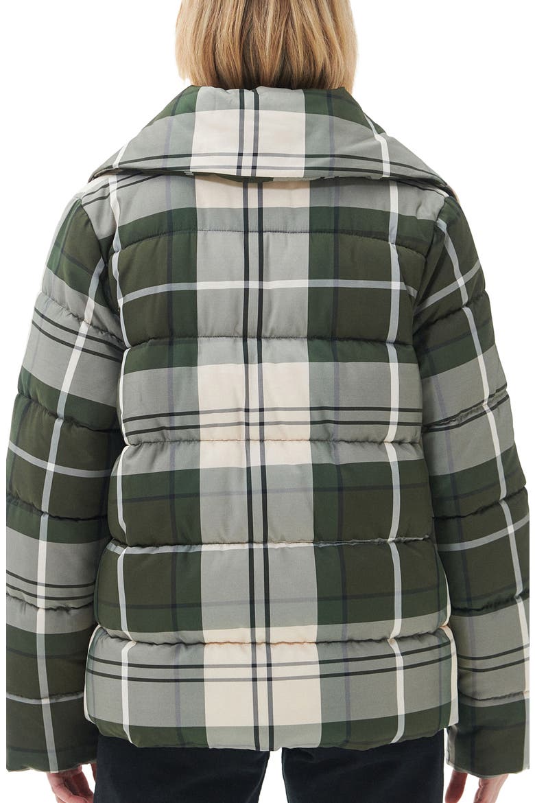 Germaine Tartan Quilted Puffer Jacket, Alternate, color, ANCIENT POPLAR TARTAN