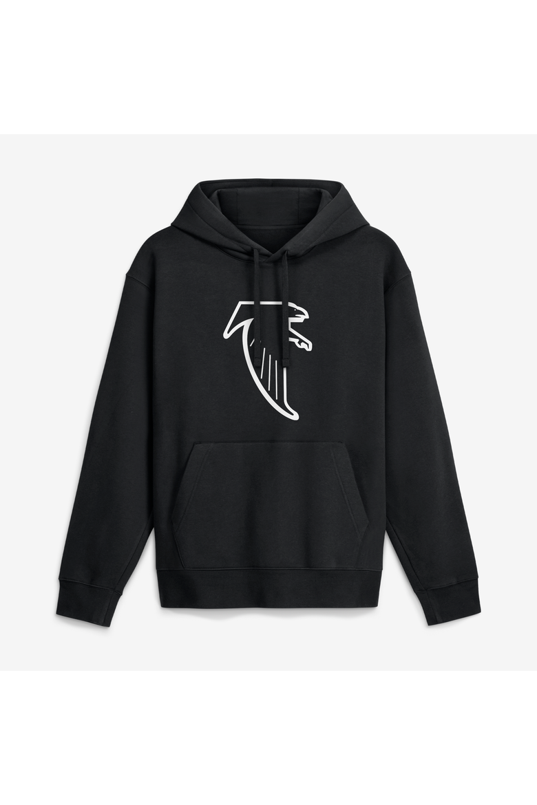 Men's Nike Bijan Robinson Black Atlanta Falcons Name & Number Hoodie, Alternate, color, Black