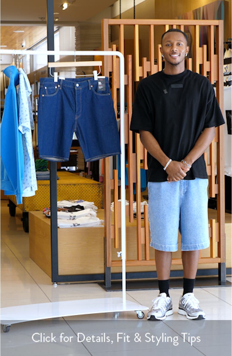 501<sup>®</sup> Original Fit Lightweight Denim Shorts, sales video thumbnail