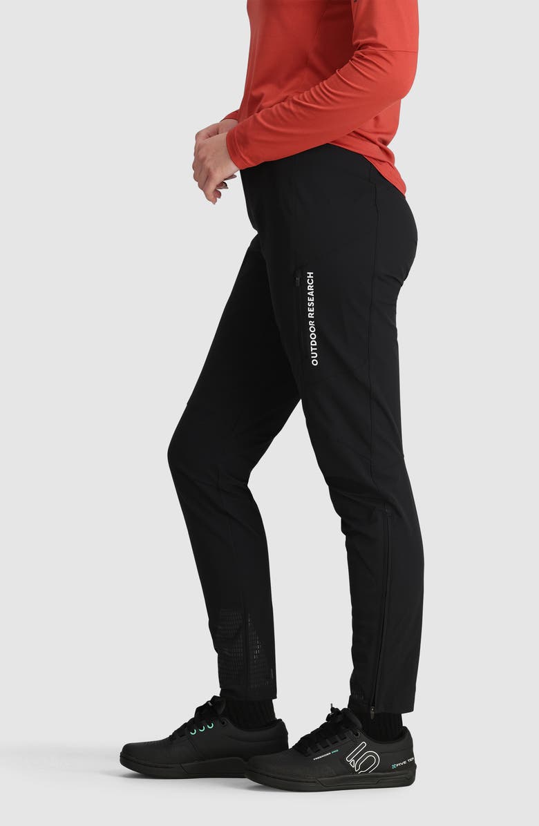 Outdoor Research Freewheel MTB Ride Pants, Alternate, color, Black
